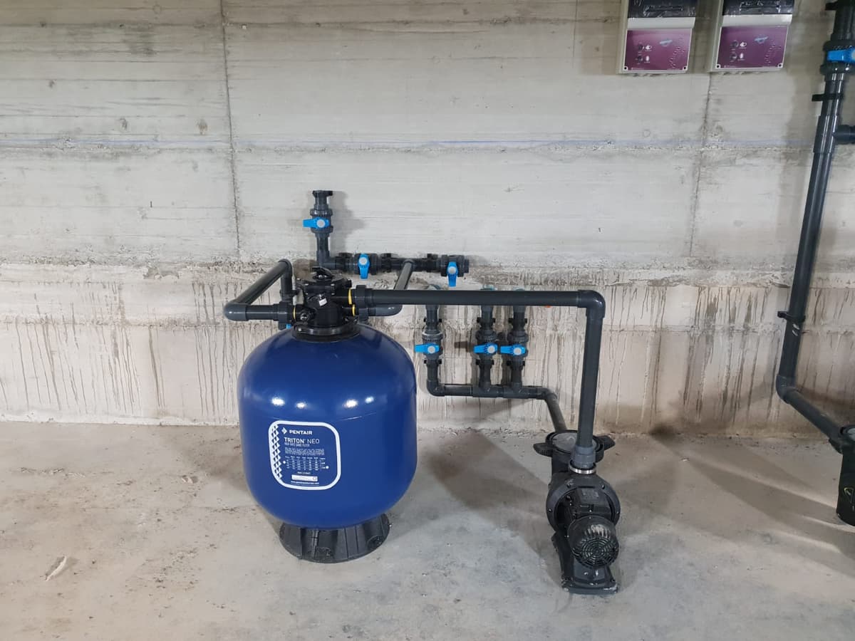 Filtër Rëre për Pishinë dhe Pompë Qarkullimi